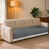 Comfy Sofa Seat Cover | Cotton & Polyester Sofa Cover with Elegant Fringe Design | Geometric Woven Sofa Cover for Sofa | Sofa Protector | Easy Wash & Durable Fabric