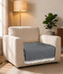 Comfy Sofa Seat Cover | Cotton & Polyester Sofa Cover with Elegant Fringe Design | Geometric Woven Sofa Cover for Sofa | Sofa Protector | Easy Wash & Durable Fabric