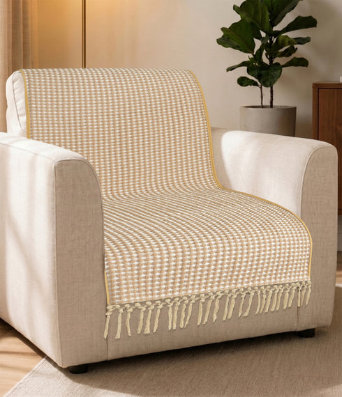 Beige / 140x120cm- 1pc (1 Seater)