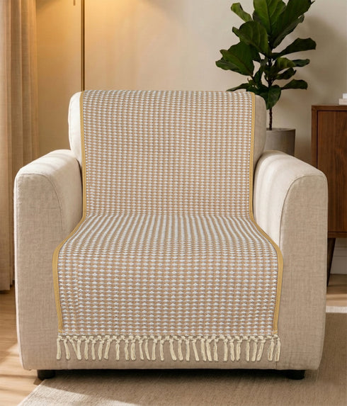 Beige / 140x120cm- 1pc (1 Seater)