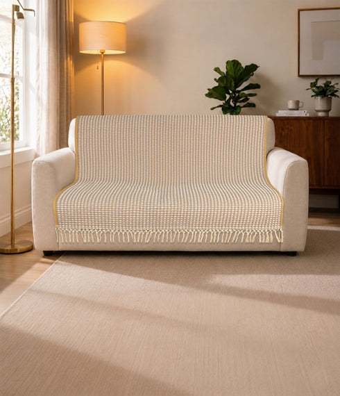 Beige /
140x180cm- 1pc (2 Seater)