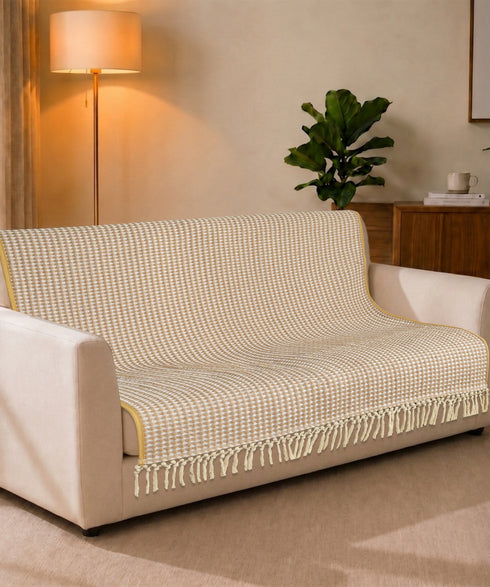 Beige / 140x210cm- 1pc (3 Seater)