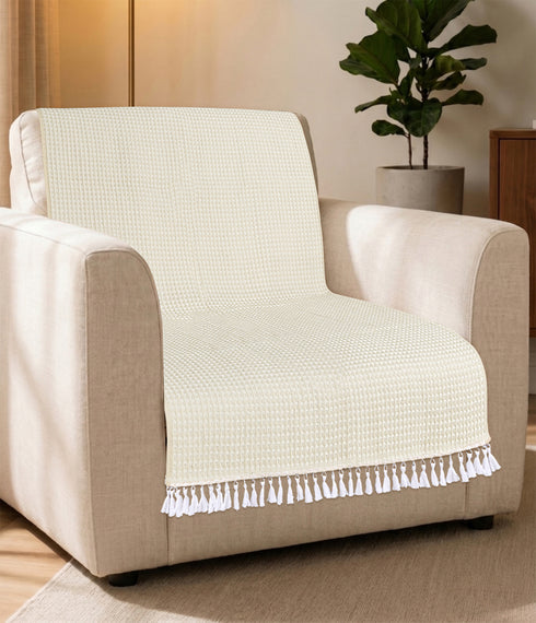Ivory / 140x120cm- 1pc (1 Seater)