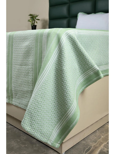 PRESCIO Cotton & Microfiber Flat Bedsheet | 50% Cotton & 50% Microfiber | 180 TC (Weight= 400 TC) | Soft, Breathable, Colorfast, Lint-Free & Quick Dry | Woven Bed Sheet