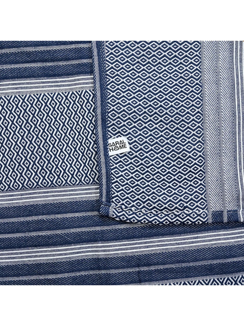 PRESCIO Cotton & Microfiber Flat Bedsheet | 50% Cotton & 50% Microfiber | 180 TC (Weight= 400 TC) | Soft, Breathable, Colorfast, Lint-Free & Quick Dry | Woven Bed Sheet
