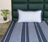 PRESCIO Cotton & Microfiber Flat Bedsheet | 50% Cotton & 50% Microfiber | 180 TC (Weight= 400 TC) | Soft, Breathable, Colorfast, Lint-Free & Quick Dry | Woven Bed Sheet