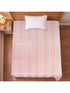 PRESCIO Cotton & Microfiber Flat Bedsheet | 50% Cotton & 50% Microfiber | 180 TC (Weight= 400 TC) | Soft, Breathable, Colorfast, Lint-Free & Quick Dry | Woven Bed Sheet