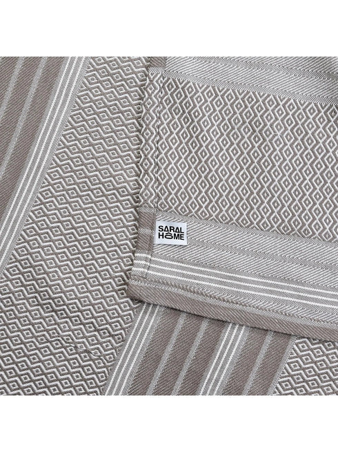 PRESCIO Cotton & Microfiber Flat Bedsheet | 50% Cotton & 50% Microfiber | 180 TC (Weight= 400 TC) | Soft, Breathable, Colorfast, Lint-Free & Quick Dry | Woven Bed Sheet