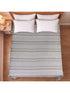 PRESCIO Cotton & Microfiber Flat Bedsheet | 50% Cotton & 50% Microfiber | 180 TC (Weight= 400 TC) | Soft, Breathable, Colorfast, Lint-Free & Quick Dry | Woven Bed Sheet