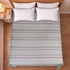 PRESCIO Cotton & Microfiber Flat Bedsheet | 50% Cotton & 50% Microfiber | 180 TC (Weight= 400 TC) | Soft, Breathable, Colorfast, Lint-Free & Quick Dry | Woven Bed Sheet