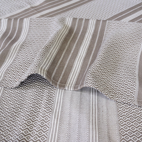 PRESCIO Cotton & Microfiber Flat Bedsheet | 50% Cotton & 50% Microfiber | 180 TC (Weight= 400 TC) | Soft, Breathable, Colorfast, Lint-Free & Quick Dry | Woven Bed Sheet