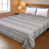 PRESCIO Cotton & Microfiber Flat Bedsheet | 50% Cotton & 50% Microfiber | 180 TC (Weight= 400 TC) | Soft, Breathable, Colorfast, Lint-Free & Quick Dry | Woven Bed Sheet
