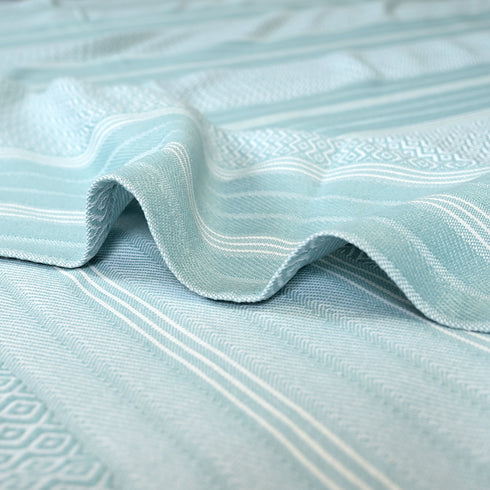PRESCIO Cotton & Microfiber Flat Bedsheet | 50% Cotton & 50% Microfiber | 180 TC (Weight= 400 TC) | Soft, Breathable, Colorfast, Lint-Free & Quick Dry | Woven Bed Sheet