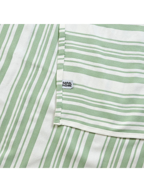 LA Strie Cotton Microfiber Bedsheet | 180 TC (Equivalent to 400 TC) | Woven, Colorfast & Quick Dry | Machine Washable