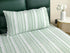 LA Strie Cotton Microfiber Bedsheet | 180 TC (Equivalent to 400 TC) | Woven, Colorfast & Quick Dry | Machine Washable