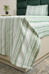 LA Strie Cotton Microfiber Bedsheet | 180 TC (Equivalent to 400 TC) | Woven, Colorfast & Quick Dry | Machine Washable