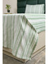 LA Strie Cotton Microfiber Bedsheet | 180 TC (Equivalent to 400 TC) | Woven, Colorfast & Quick Dry | Machine Washable