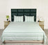 LA Strie Cotton Microfiber Bedsheet | 180 TC (Equivalent to 400 TC) | Woven, Colorfast & Quick Dry | Machine Washable