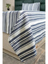 LA Strie Cotton Microfiber Bedsheet | 180 TC (Equivalent to 400 TC) | Woven, Colorfast & Quick Dry | Machine Washable
