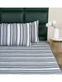 LA Strie Cotton Microfiber Bedsheet | 180 TC (Equivalent to 400 TC) | Woven, Colorfast & Quick Dry | Machine Washable