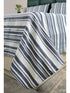 LA Strie Cotton Microfiber Bedsheet | 180 TC (Equivalent to 400 TC) | Woven, Colorfast & Quick Dry | Machine Washable