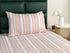 LA Strie Cotton Microfiber Bedsheet | 180 TC (Equivalent to 400 TC) | Woven, Colorfast & Quick Dry | Machine Washable