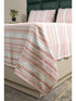 LA Strie Cotton Microfiber Bedsheet | 180 TC (Equivalent to 400 TC) | Woven, Colorfast & Quick Dry | Machine Washable