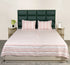 LA Strie Cotton Microfiber Bedsheet | 180 TC (Equivalent to 400 TC) | Woven, Colorfast & Quick Dry | Machine Washable