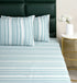 LA Strie Cotton Microfiber Bedsheet | 180 TC (Equivalent to 400 TC) | Woven, Colorfast & Quick Dry | Machine Washable