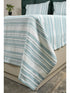 LA Strie Cotton Microfiber Bedsheet | 180 TC (Equivalent to 400 TC) | Woven, Colorfast & Quick Dry | Machine Washable