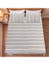 LA Strie Cotton Microfiber Bedsheet | 180 TC (Equivalent to 400 TC) | Woven, Colorfast & Quick Dry | Machine Washable