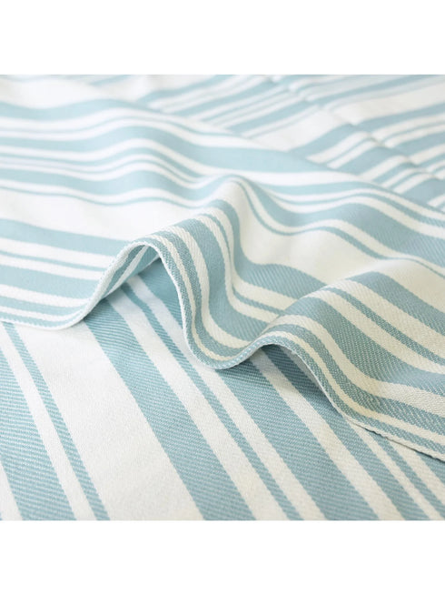 LA Strie Cotton Microfiber Bedsheet | 180 TC (Equivalent to 400 TC) | Woven, Colorfast & Quick Dry | Machine Washable