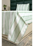 Feliz Cotton Microfiber Bedsheet | 180 TC (Equivalent to 400 TC Feel) | Woven Stripe Design | Soft, Colorfast, No Linting & Quick Dry