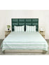 Feliz Cotton Microfiber Bedsheet | 180 TC (Equivalent to 400 TC Feel) | Woven Stripe Design | Soft, Colorfast, No Linting & Quick Dry