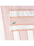 Feliz Cotton Microfiber Bedsheet | 180 TC (Equivalent to 400 TC Feel) | Woven Stripe Design | Soft, Colorfast, No Linting & Quick Dry