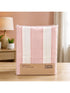 Feliz Cotton Microfiber Bedsheet | 180 TC (Equivalent to 400 TC Feel) | Woven Stripe Design | Soft, Colorfast, No Linting & Quick Dry