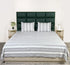 Feliz Cotton Microfiber Bedsheet | 180 TC (Equivalent to 400 TC Feel) | Woven Stripe Design | Soft, Colorfast, No Linting & Quick Dry