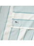 Feliz Cotton Microfiber Bedsheet | 180 TC (Equivalent to 400 TC Feel) | Woven Stripe Design | Soft, Colorfast, No Linting & Quick Dry