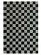 Cquare Check Pattern Carpet for Living, Drawing Room & Bedroom | Soft Polyester & olefin BCF Area Rug with Strong Durable Backing (11mm Pile Height)