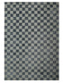 Cquare Check Pattern Carpet for Living, Drawing Room & Bedroom | Soft Polyester & olefin BCF Area Rug with Strong Durable Backing (11mm Pile Height)