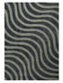 Epal Modern Wavy Line Pattern Carpet for Living, Drawing & Bedroom | Soft Polyester & olefin BCF Yarn Area Rug with Strong Backing (11mm Pile Height)