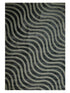 Epal Modern Wavy Line Pattern Carpet for Living, Drawing & Bedroom | Soft Polyester & olefin BCF Yarn Area Rug with Strong Backing (11mm Pile Height)