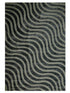 Epal Modern Wavy Line Pattern Carpet for Living, Drawing & Bedroom | Soft Polyester & olefin BCF Yarn Area Rug with Strong Backing (11mm Pile Height)