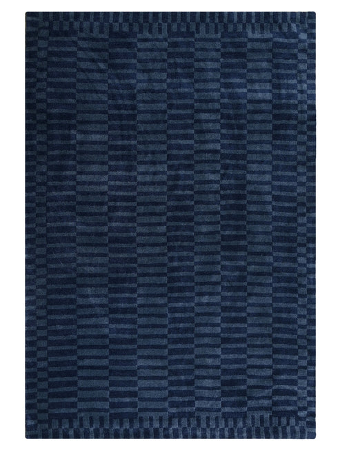 Rblin Modern Geometric Striped Carpet for Living, Drawing & Bedroom | Soft Polyester & olefin BCF Yarn Area Rug with Strong Backing (11mm Pile Height)