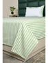 Reka Cotton Rich Bedsheet | Elegant Stripe Woven Bed Sheet | 180 TC (Weight 400 TC) | Soft & Comfortable Bedsheet for Bedroom