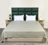 Reka Cotton Rich Bedsheet | Elegant Stripe Woven Bed Sheet | 180 TC (Weight 400 TC) | Soft & Comfortable Bedsheet for Bedroom
