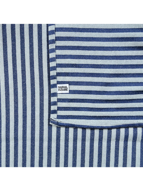 Reka Cotton Rich Bedsheet | Elegant Stripe Woven Bed Sheet | 180 TC (Weight 400 TC) | Soft & Comfortable Bedsheet for Bedroom