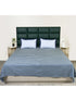 Reka Cotton Rich Bedsheet | Elegant Stripe Woven Bed Sheet | 180 TC (Weight 400 TC) | Soft & Comfortable Bedsheet for Bedroom