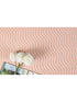 Varu Cotton Rich Bedsheet | Elegant Wavy Stripe Woven Bed Sheet | 180 TC (Weight 400 TC) | Soft & Comfortable Bedsheet for Bedroom