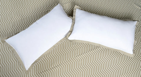 Varu Cotton Rich Bedsheet | Elegant Wavy Stripe Woven Bed Sheet | 180 TC (Weight 400 TC) | Soft & Comfortable Bedsheet for Bedroom